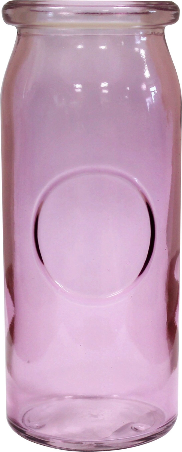 Ваза стеклянная Эден сиреневая 7,5х18 см