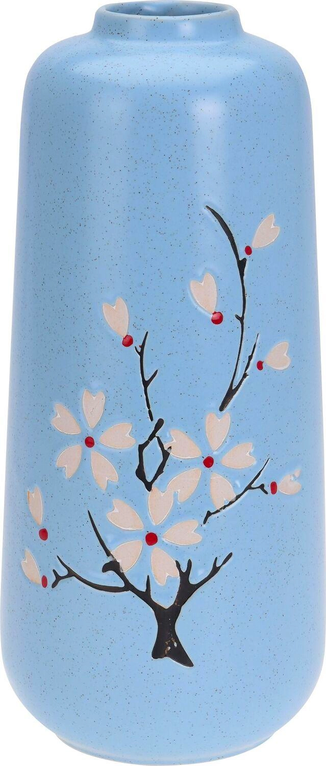 Ваза керамическая Цветок Сакуры 12х28 см в ассортименте