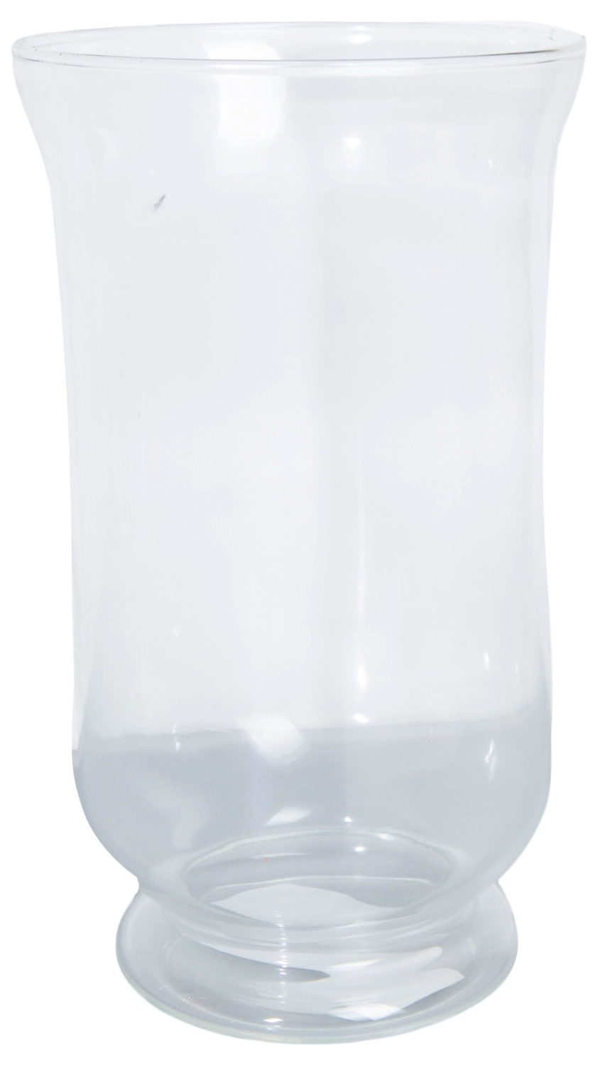 Подсвечник Kuwait стеклянный прозрачный 17х30 см