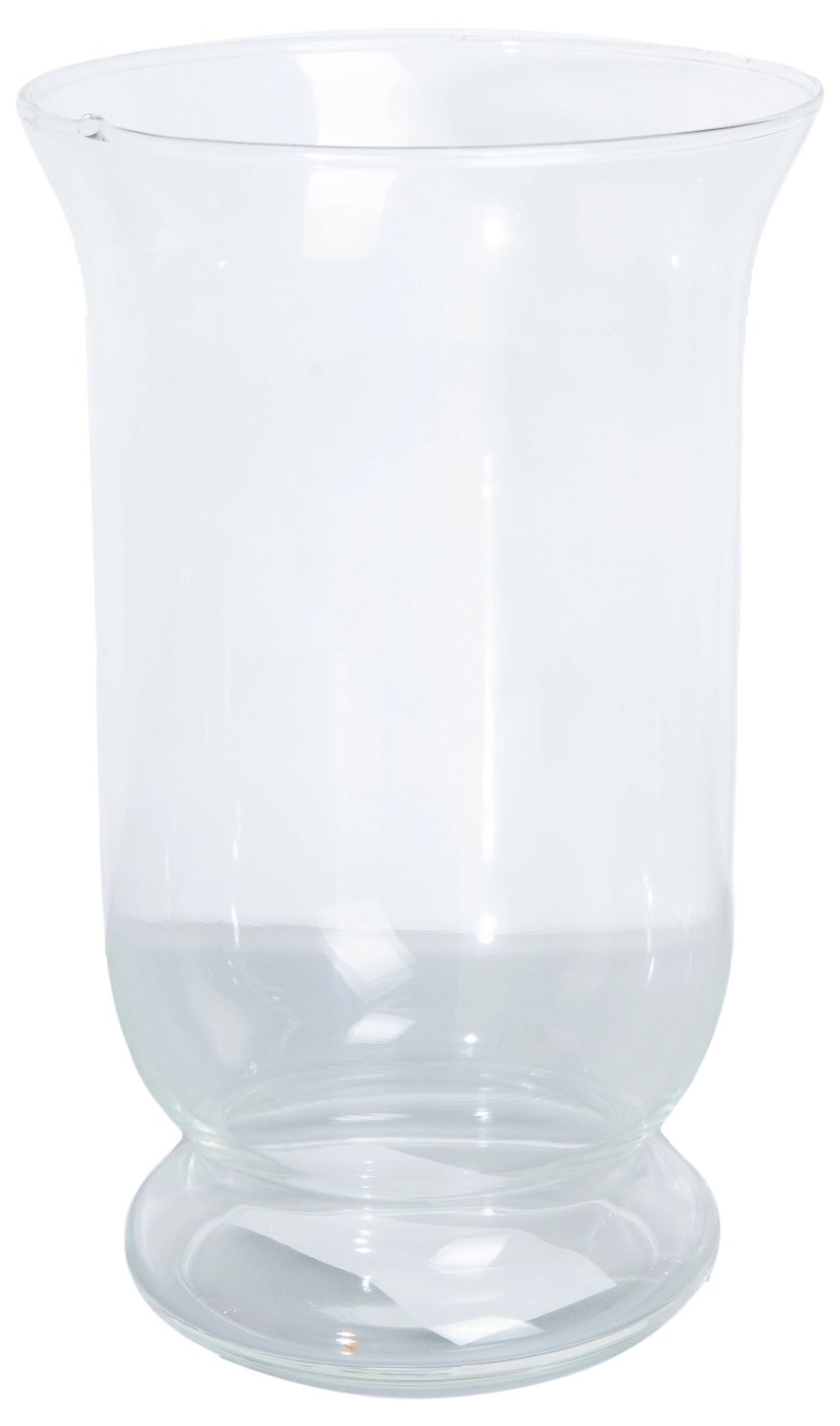 Подсвечник Kuwait стеклянный прозрачный 16х25 см