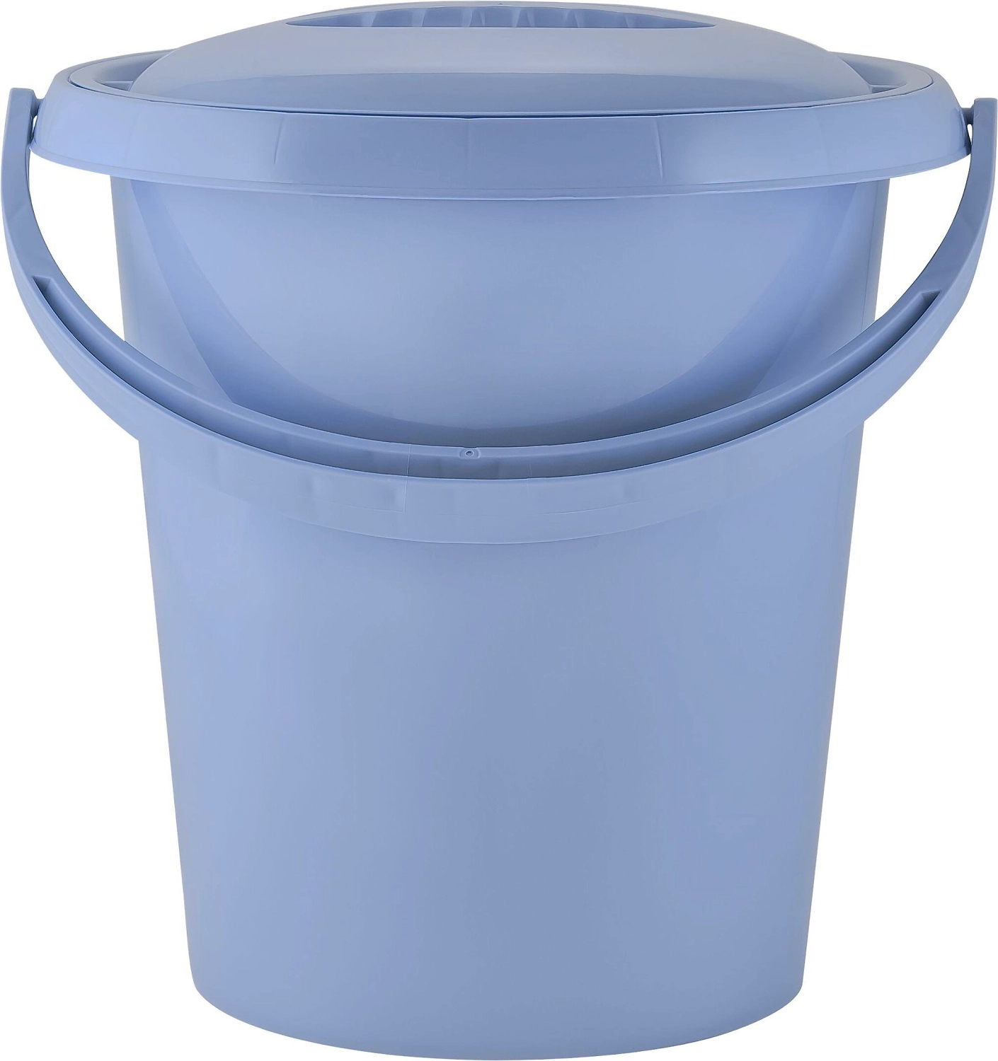 Универсальное ведро Plast Team AMPARI 12 л пластик синее