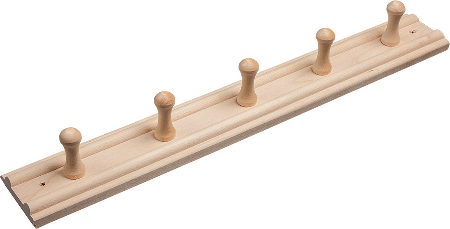 Вешалка Банные штучки 5 крючков 8,5x50x7 см