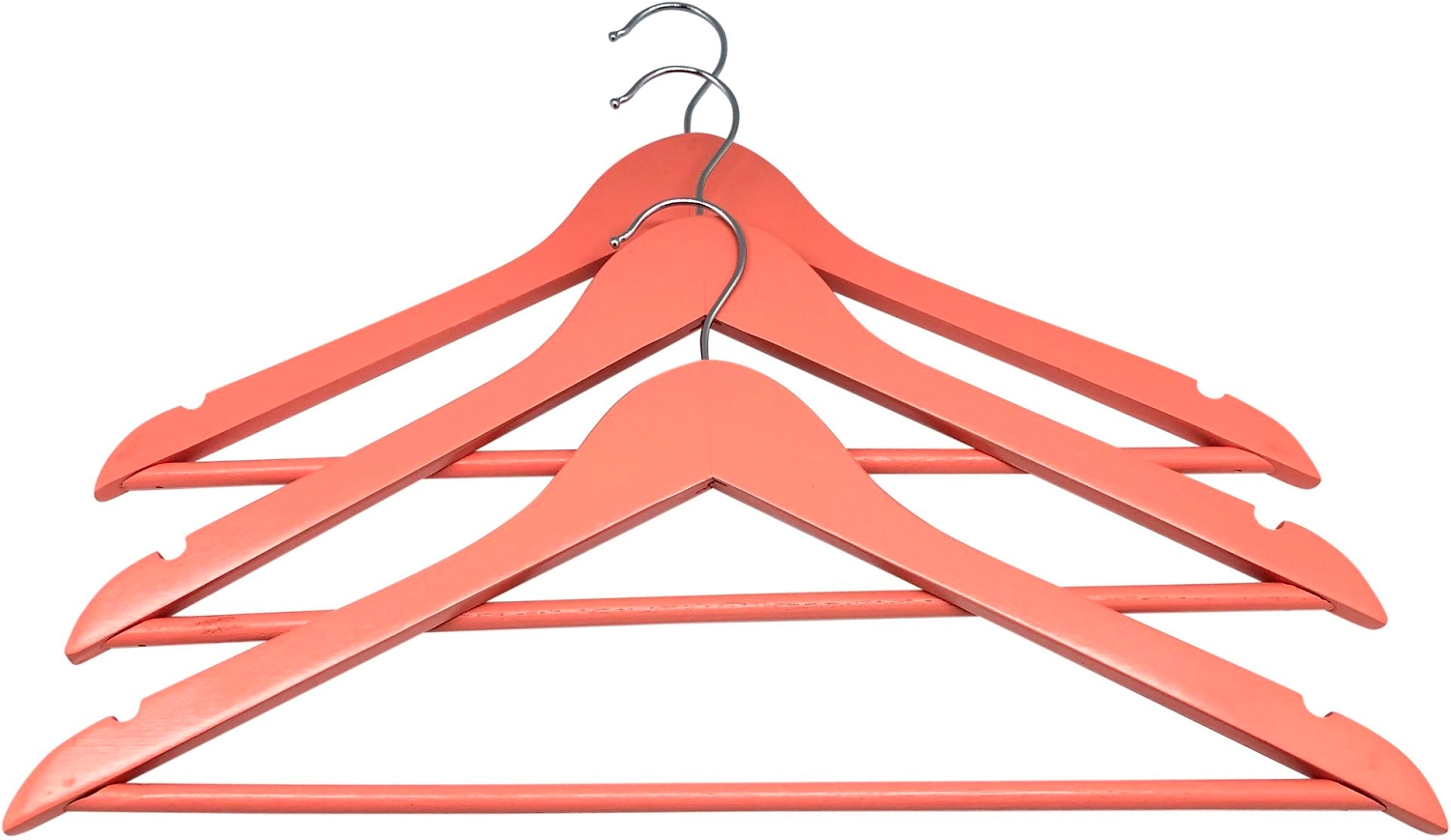 Набор вешалок-плечиков 44,5х23 см 3 шт