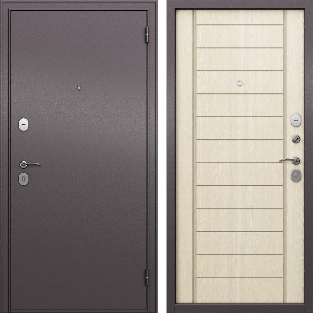 Входная дверь Марна капучино левая 205x86 см