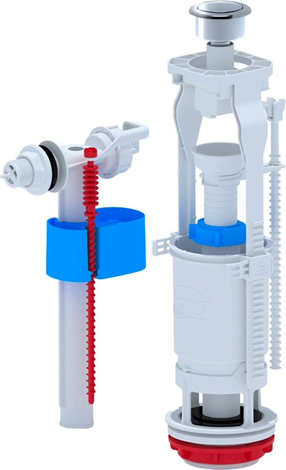 Арматура нижняя для унитаза АНИ Пласт 231х135 мм