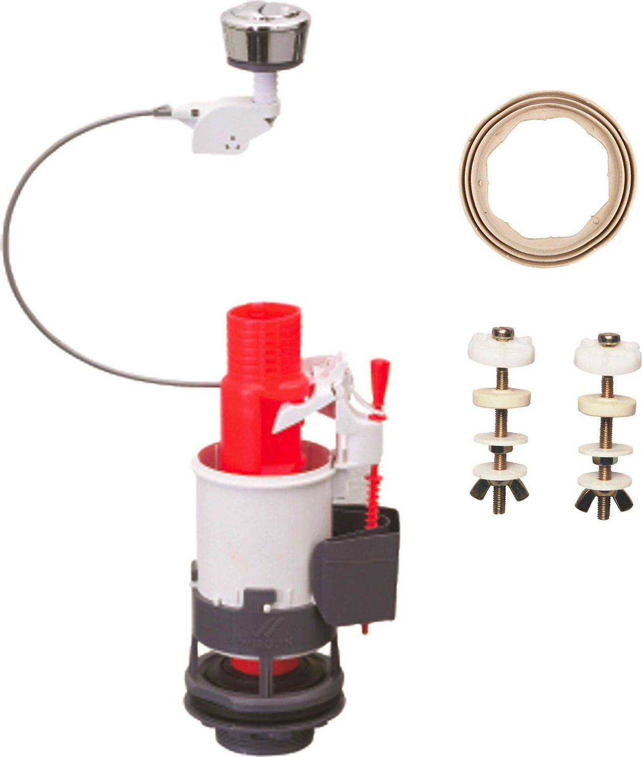 Арматура боковая для бачка WIRQUIN MW2 110х280 мм