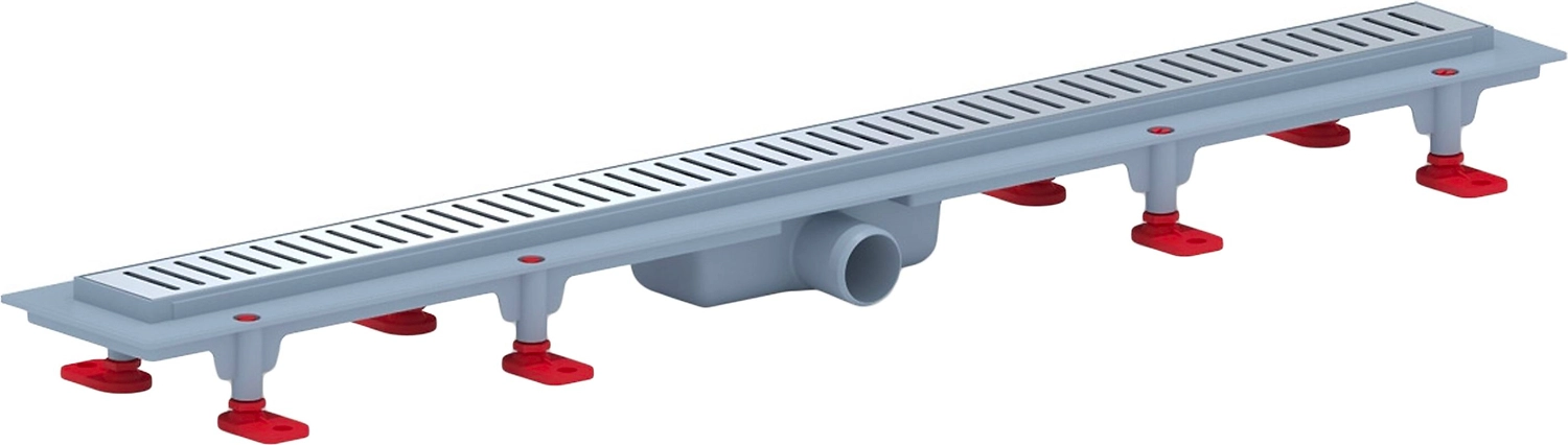 Трап водоотводный для душевого поддона АНИ Пласт Бимс 850х62 мм