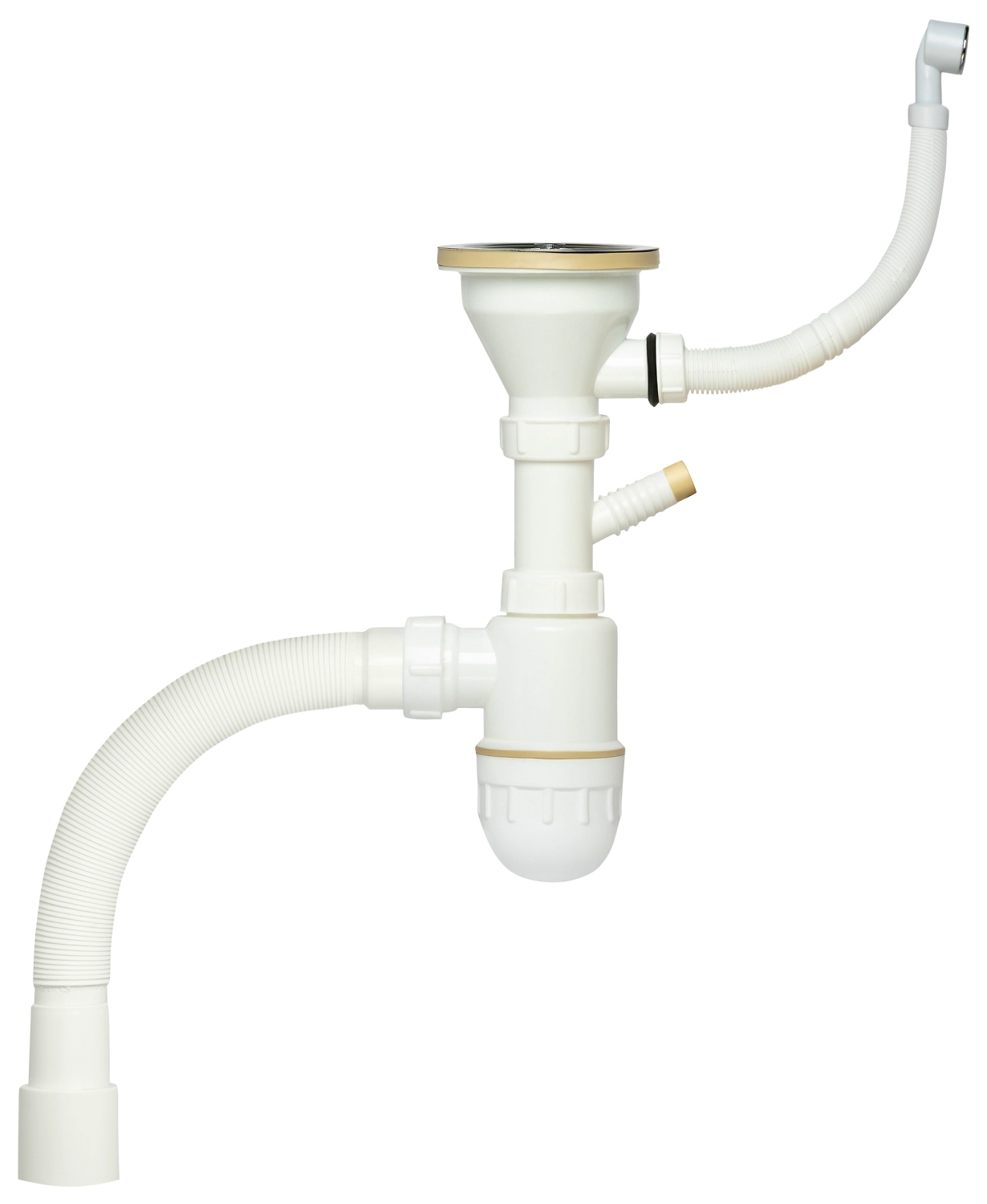 Сифон для мойки Элит 3 1/2" 40 мм