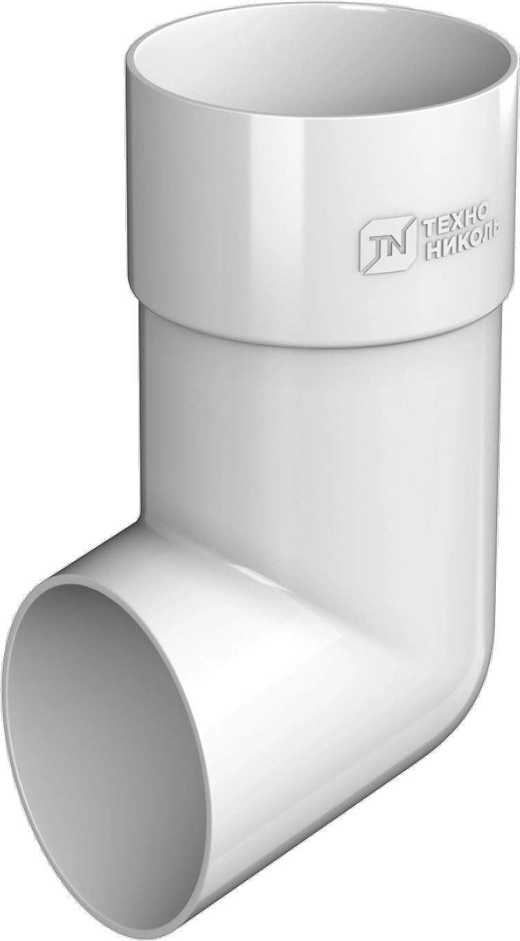 Слив трубы ТЕХНОНИКОЛЬ RAL 9016 d82 мм