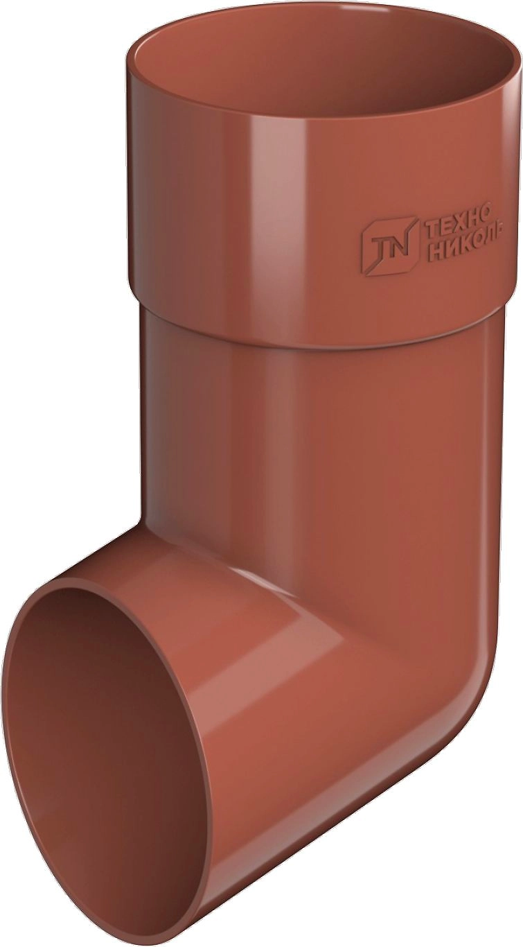 Слив трубы ТЕХНОНИКОЛЬ RAL 3013 d82 мм