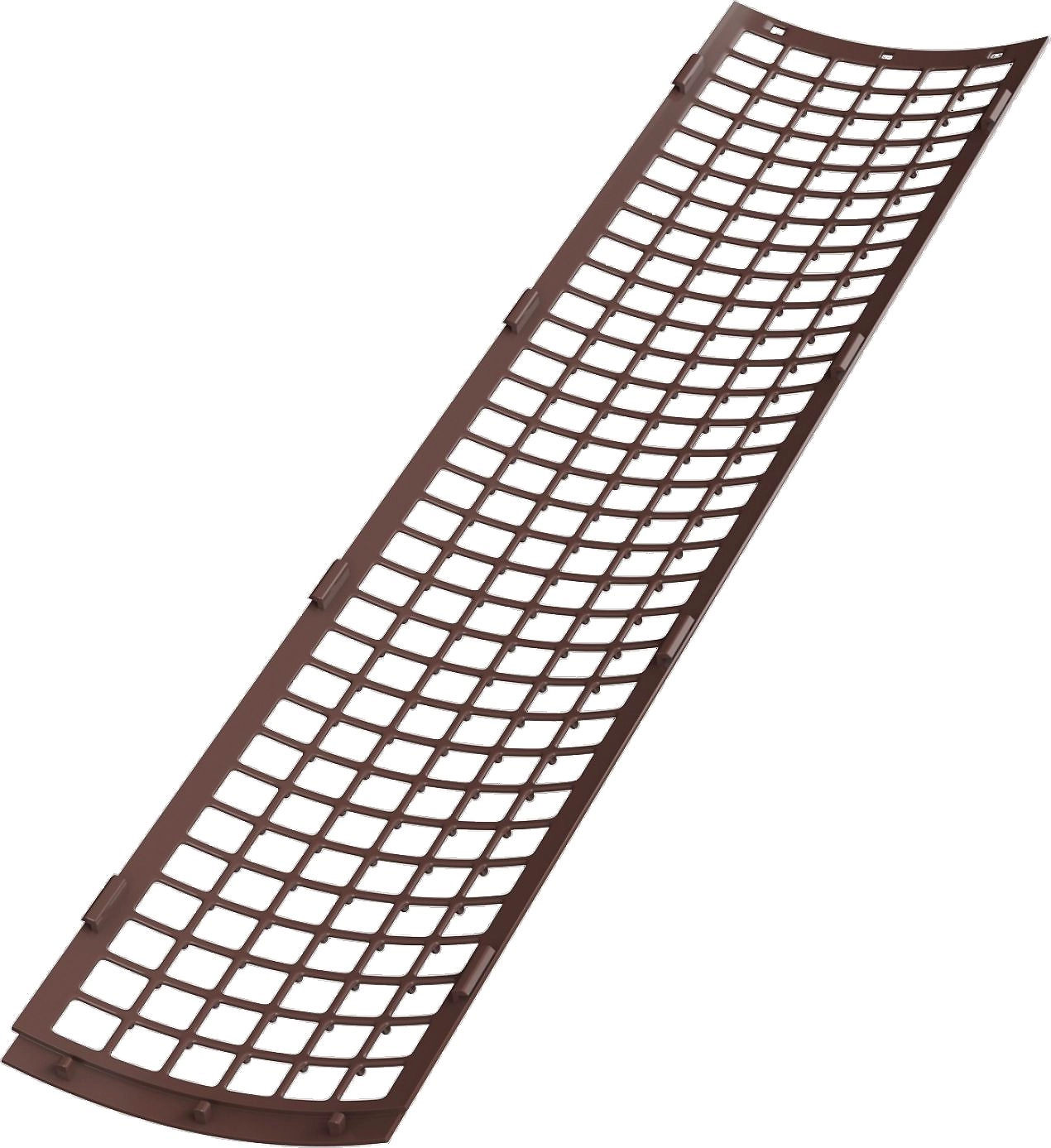 Решетка ТЕХНОНИКОЛЬ Architect RAL 8012 d125/82 мм 0,6 м