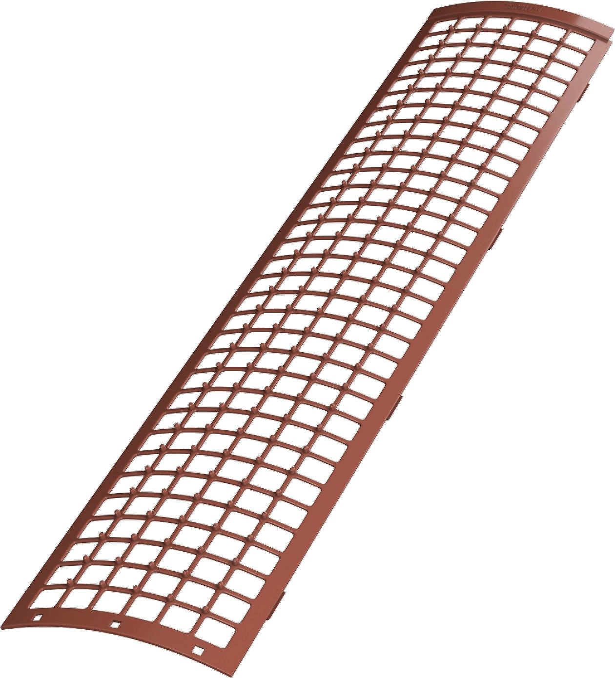 Решетка ТЕХНОНИКОЛЬ Architect RAL 3028 d125/82 мм 0,6 м