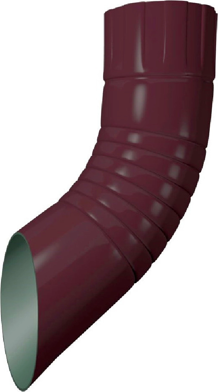 Отвод трубы Таврос RAL 8017 d92 мм