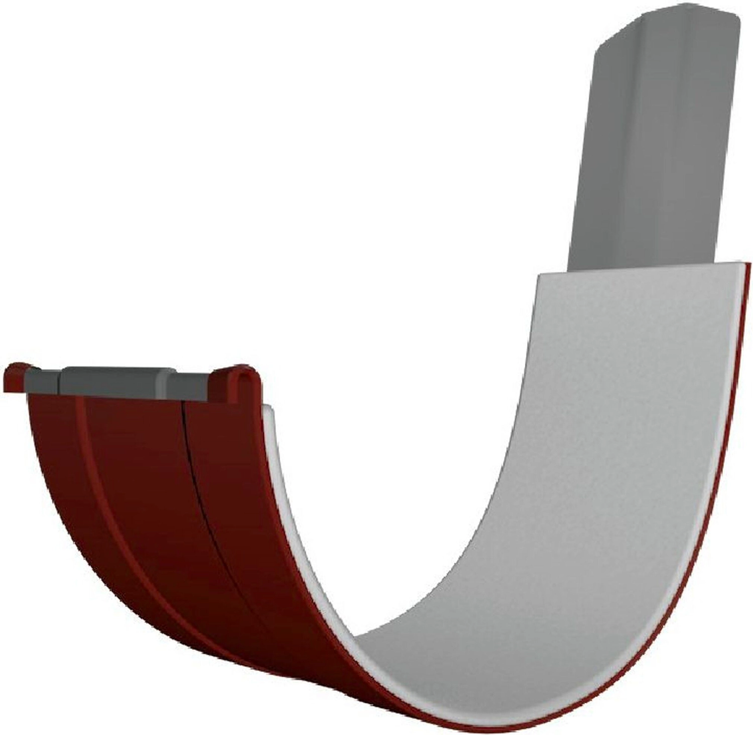 Соединитель желоба Таврос RAL 3005 d92 мм