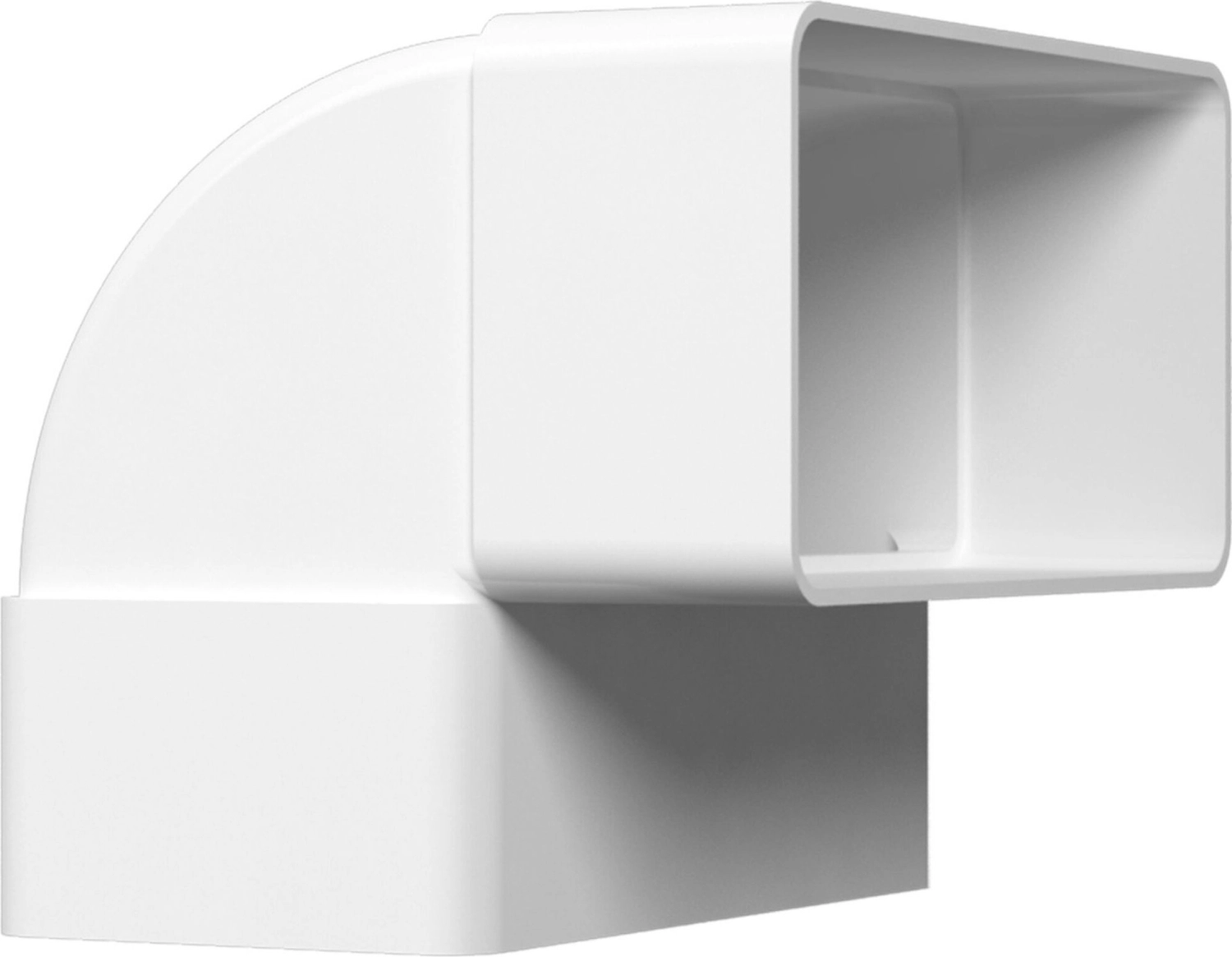 Колено ERA 511КВП ABS-пластик угловое 82,2х110 мм 55х110 мм