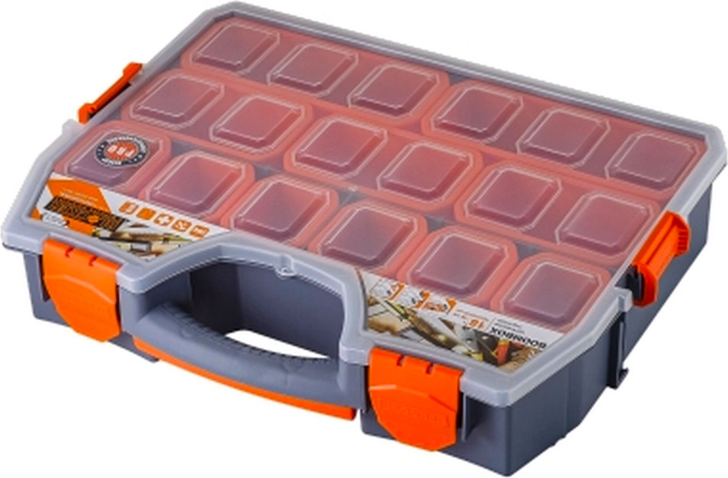 Ящик-органайзер универсальный BLOCKER Boombox АБС-пластик 462х365х92 мм