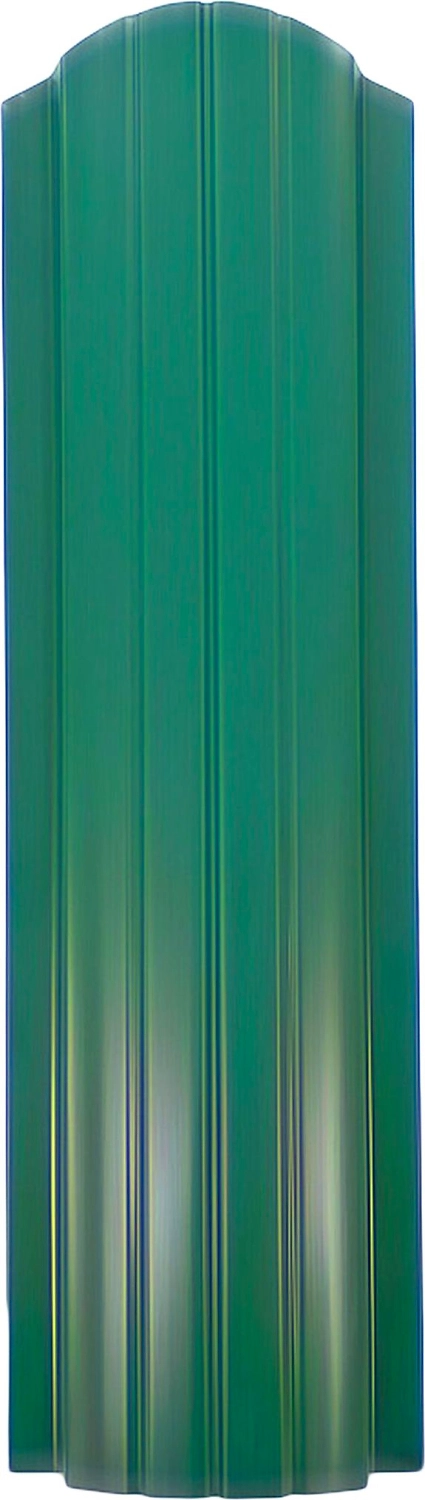 Евроштакетник Таврос металлический зеленый 1800х105 мм