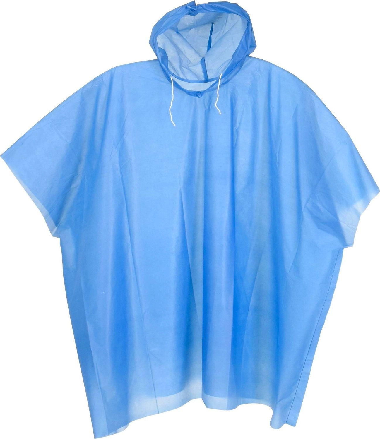Дождевик-плащ Поливинил XXXL 180 см голубой