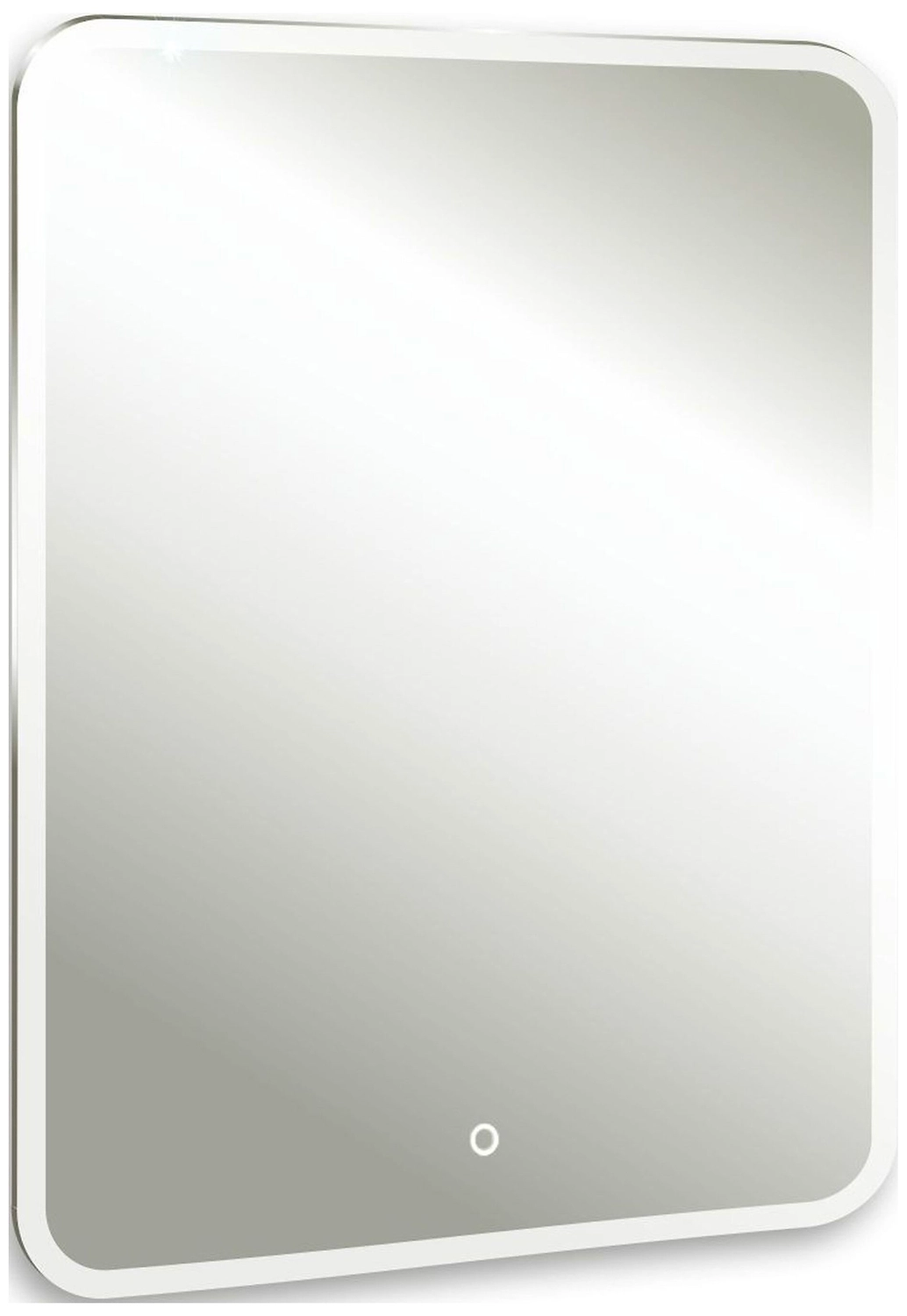 Зеркало для ванной Стив ФР-00001480 91,5х68,5 см с подсветкой серебро