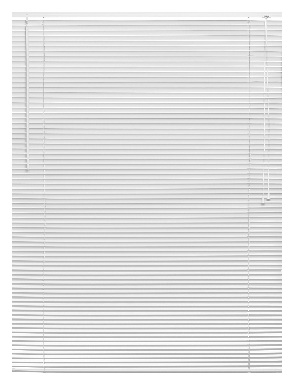 Жалюзи Эскар алюминиевые120х160 см белые