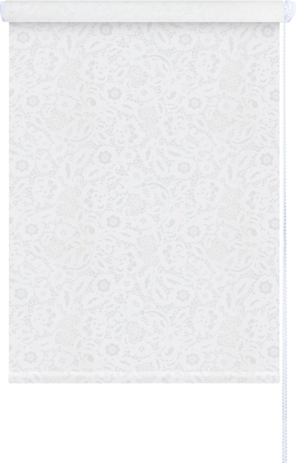 Рулонные шторы Legrand Кружево 58082898 100х160 см белые