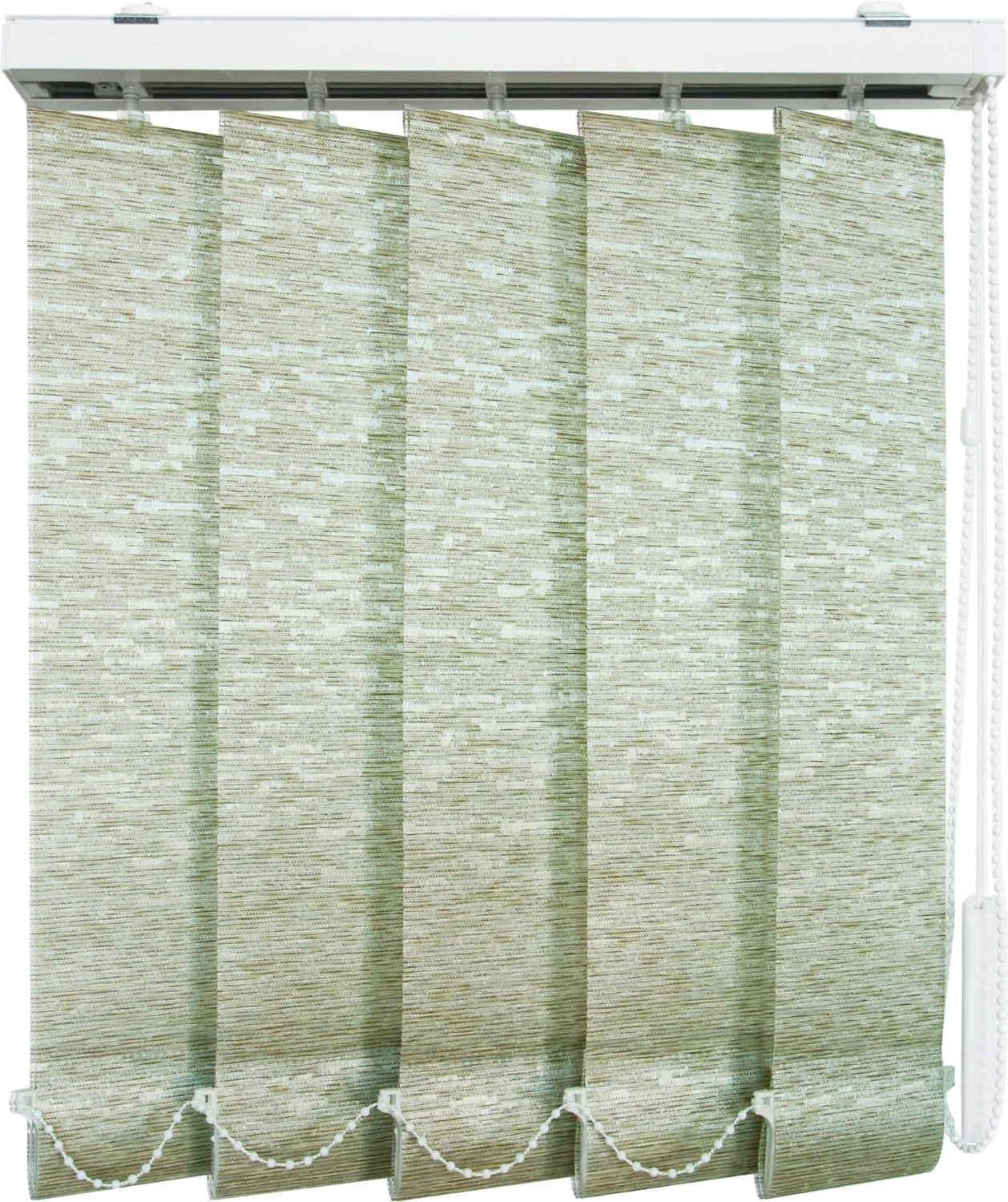 Жалюзи вертикальные Уют 9х180 см светло-зеленые