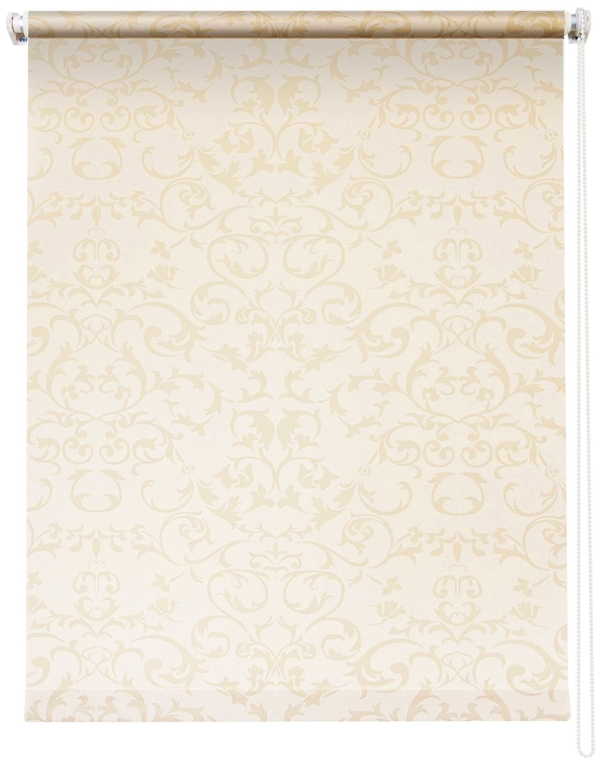 Рулонные шторы Уют Burnout полиэстер 80х175 см дельфы бежевые