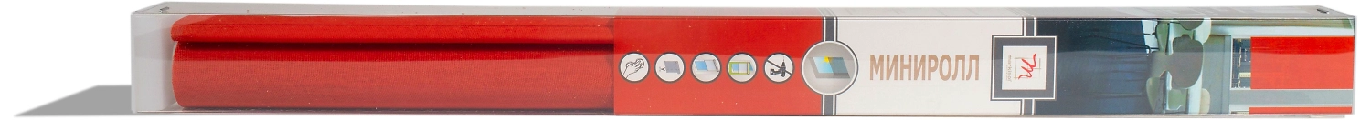 Рулонные шторы Markisol A ткань 60х175 см бордовые