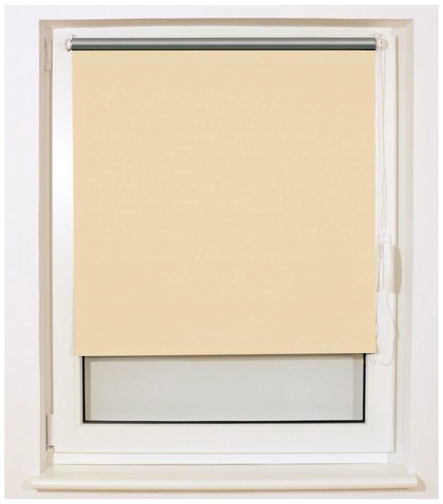 Рулонные шторы Markisol D ткань 40х175 см кремовые
