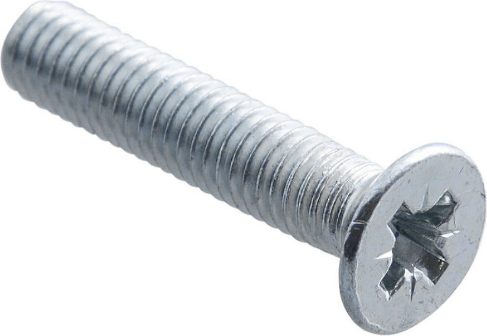 Винт DIN 965 Стройбат крестообразный М5х30 мм 8 шт