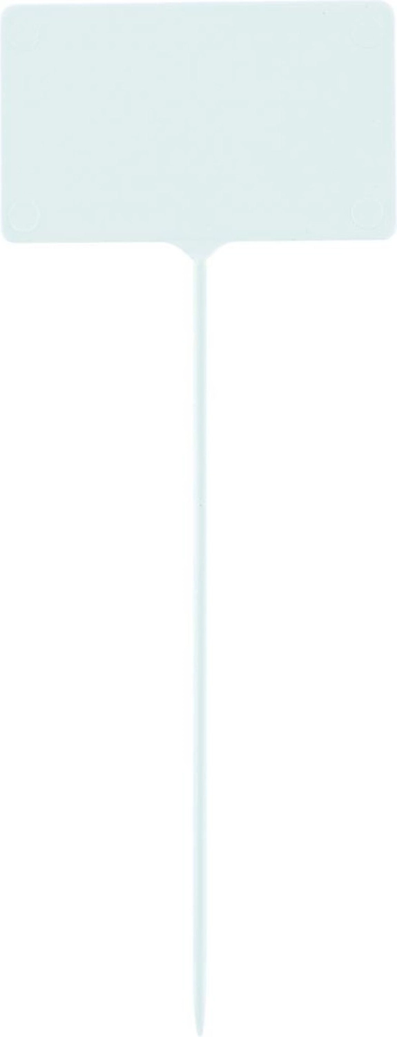 Табличка СибрТех 130 х 30 х 50 мм белый