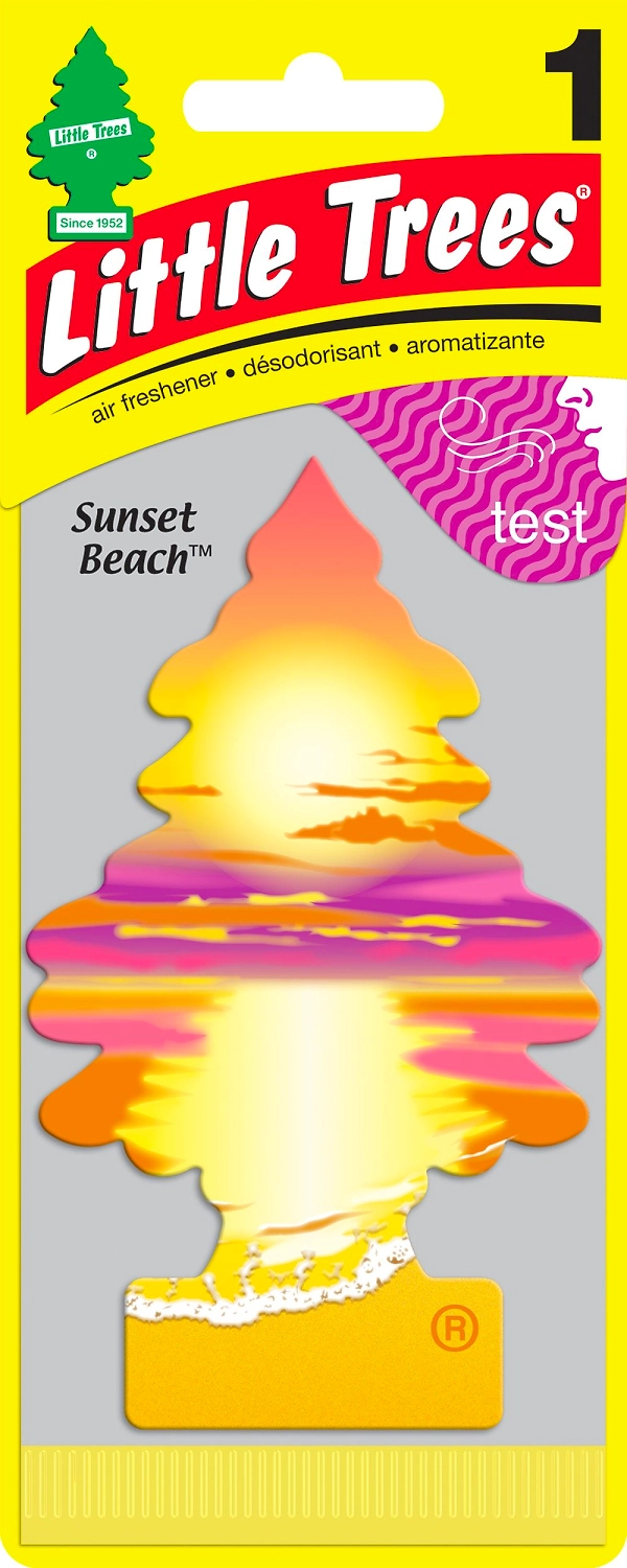 Ароматизатор Ёлочка Little Trees "Сансет Бич" (Sunset Beach)