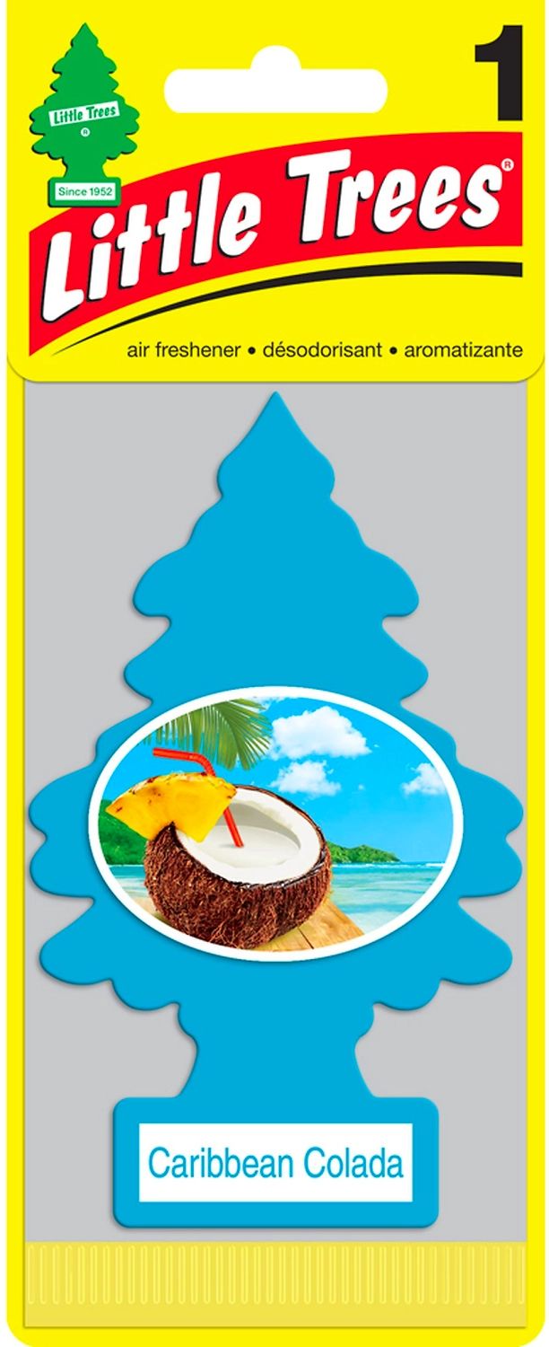 Ароматизатор Ёлочка Little Trees "Карибский коктейль" (Caribbean Colada)