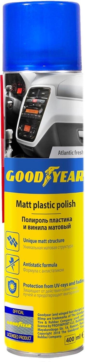 Полироль пластика GOODYEAR GY000704 400 мл