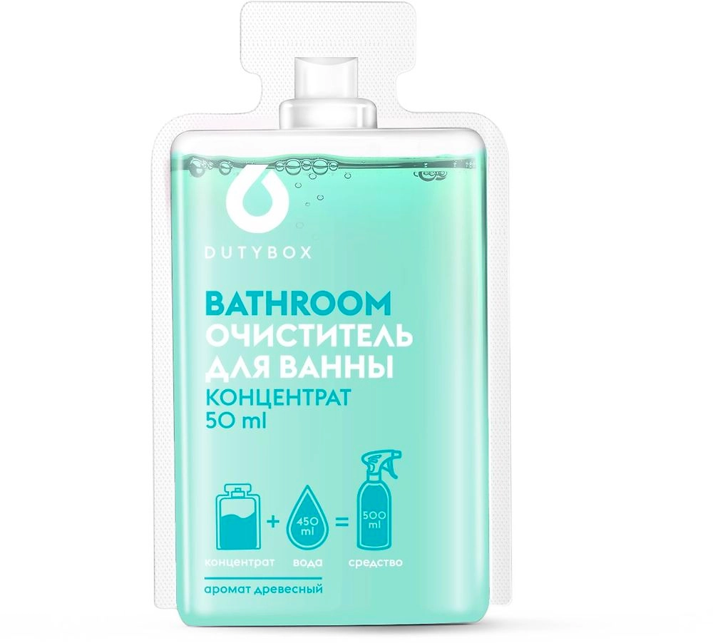 Очиститель керамики и сантехники Dutybox DB-1507 концентрат 50 мл