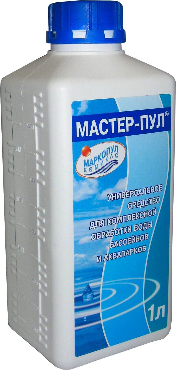 Средство для чистки бассейна Маркопул Кемиклс Мастер-Пул 0,5 л