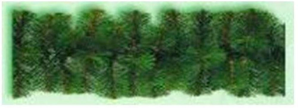 Гирлянда синтетическая зеленая ПВХ 270 см