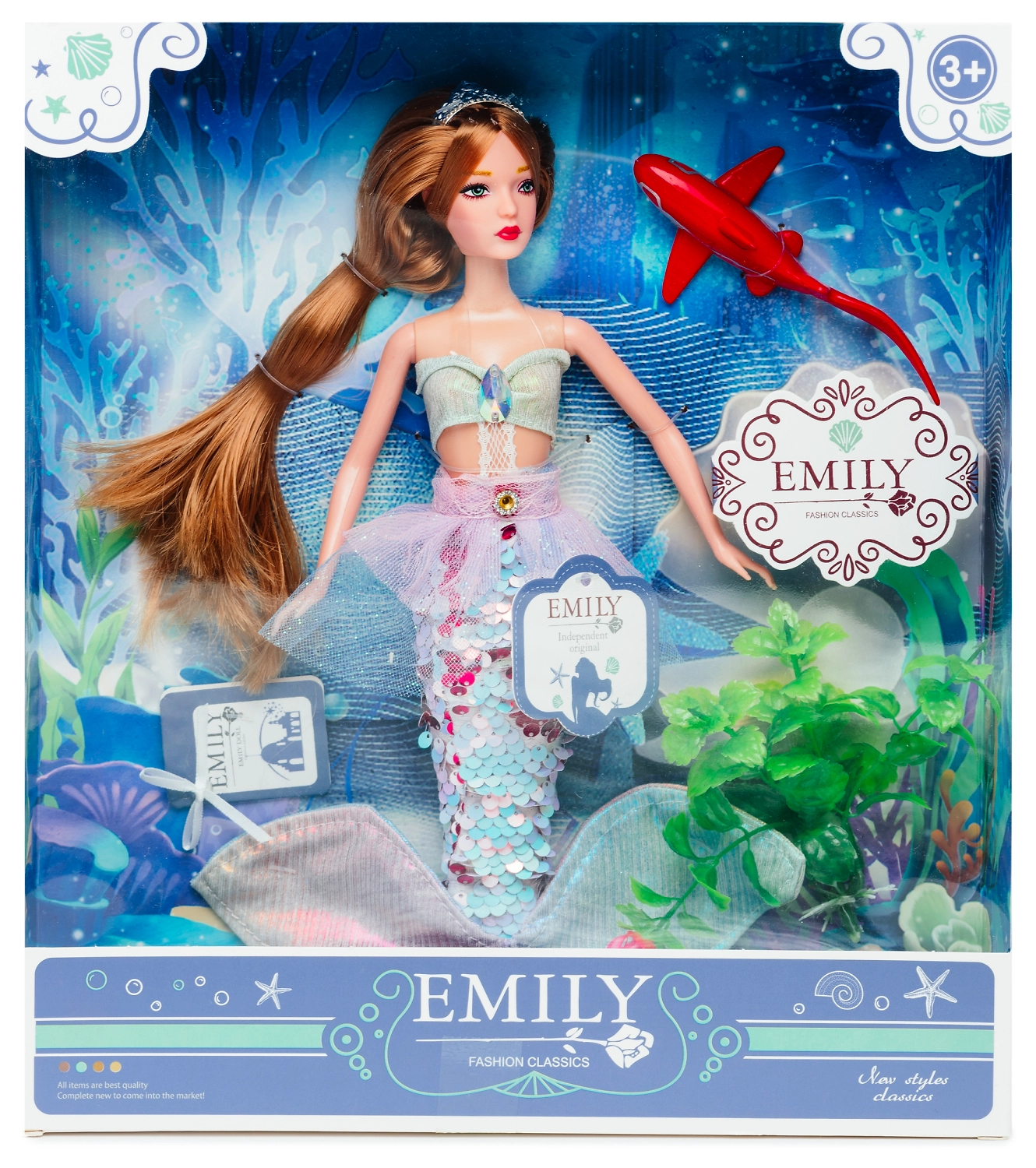 Кукла эмили фея 28,5х36