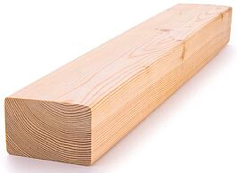 Брусок с фаской лиственница сорт АВ 3000х70х45 мм