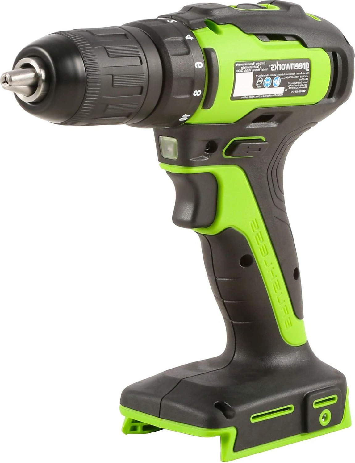 Дрель-шуруповерт Greenworks GD24DD35 24V без АКБ и ЗУ (3704007)