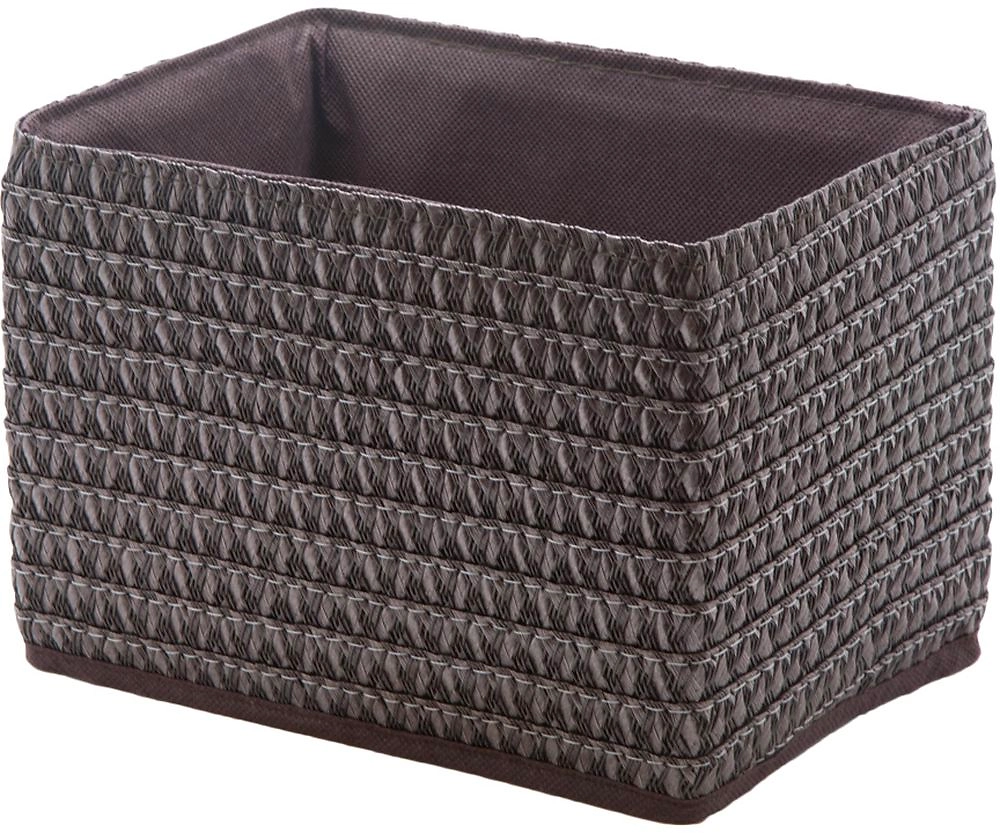 Короб для хранения складной, Д250 Ш190 В170, коричневый