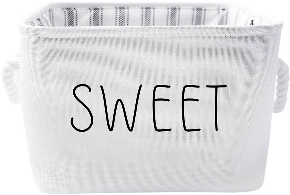 Корзина для хранения "White", Д240 Ш240 В190, белый