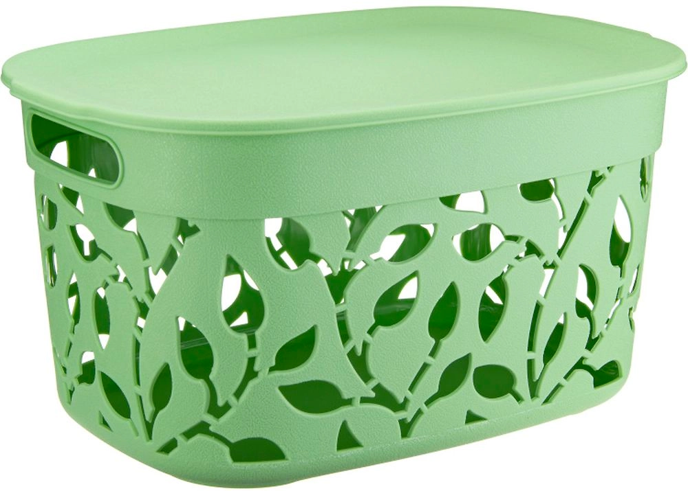 Коробка для вещей IDEA М 2363.1 мята 38х27х21 см