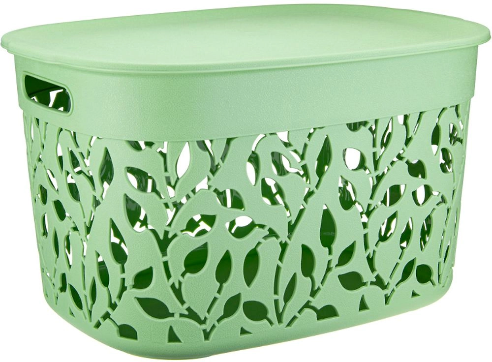 Коробка для вещей IDEA М 2364.1 мята 45х33х26 см