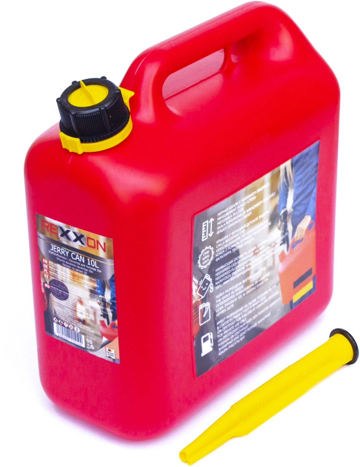 Канистра для топлива NG REXXON с мерной шкалой 10л