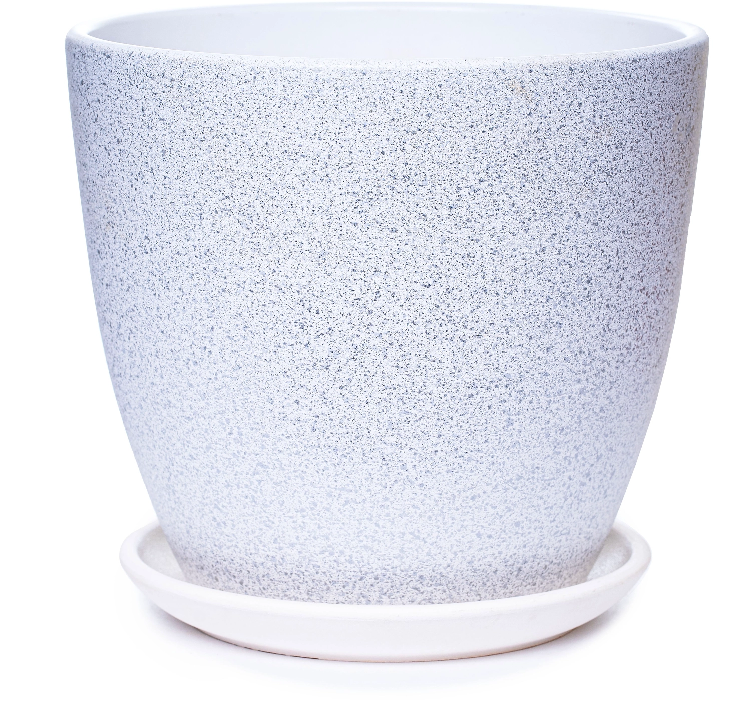 Горшок бетонный гранит топаз D18 H15