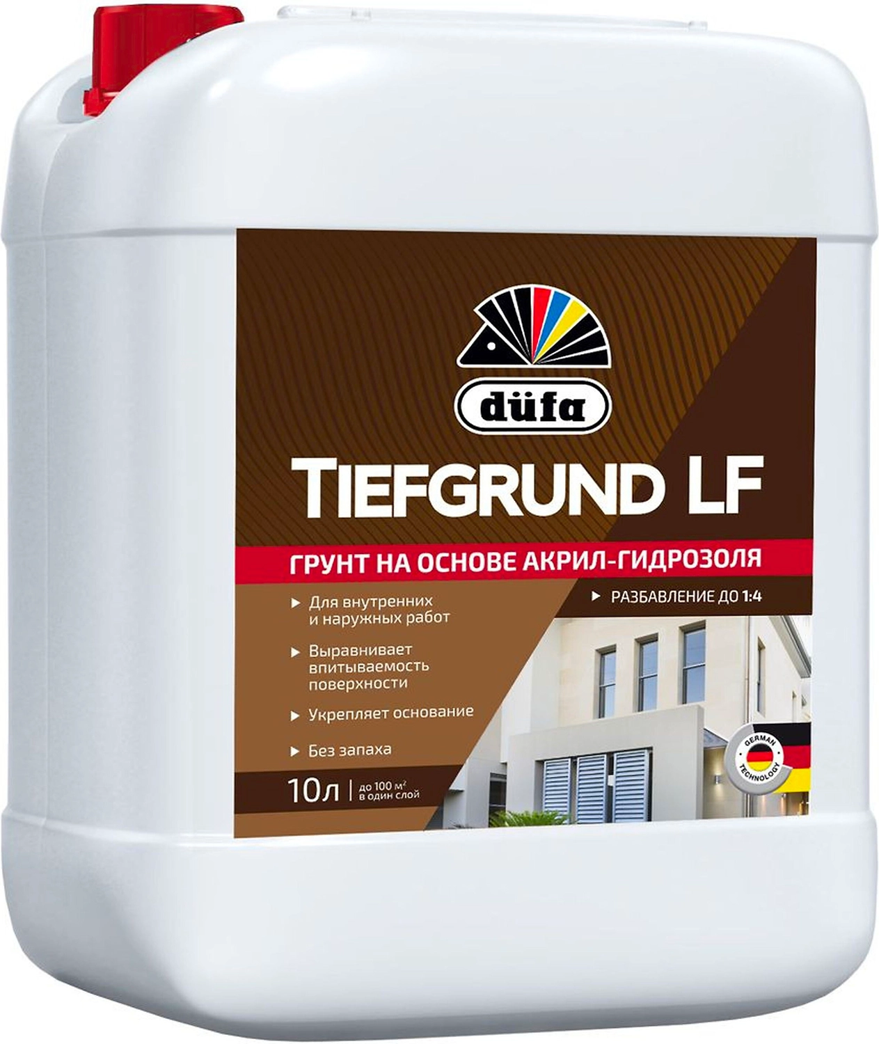 Грунтовка глубокого проникновения dufa TIEFGRUND RD314 LF 10 л
