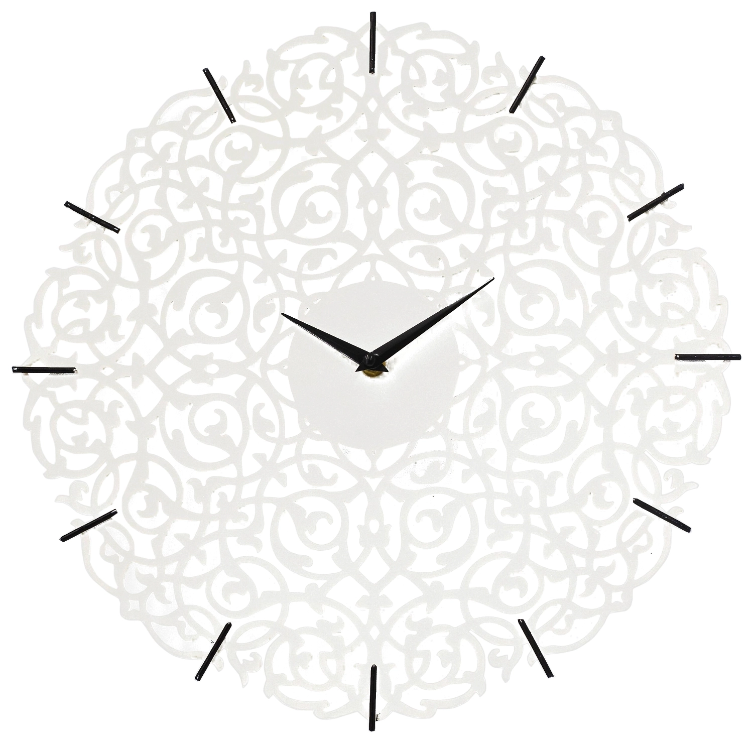 Часы настенные 40х4 см белые