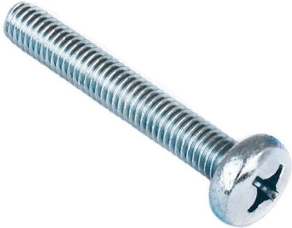 Винт DIN 7985 Стройбат крестообразный М6х40 мм 8 шт