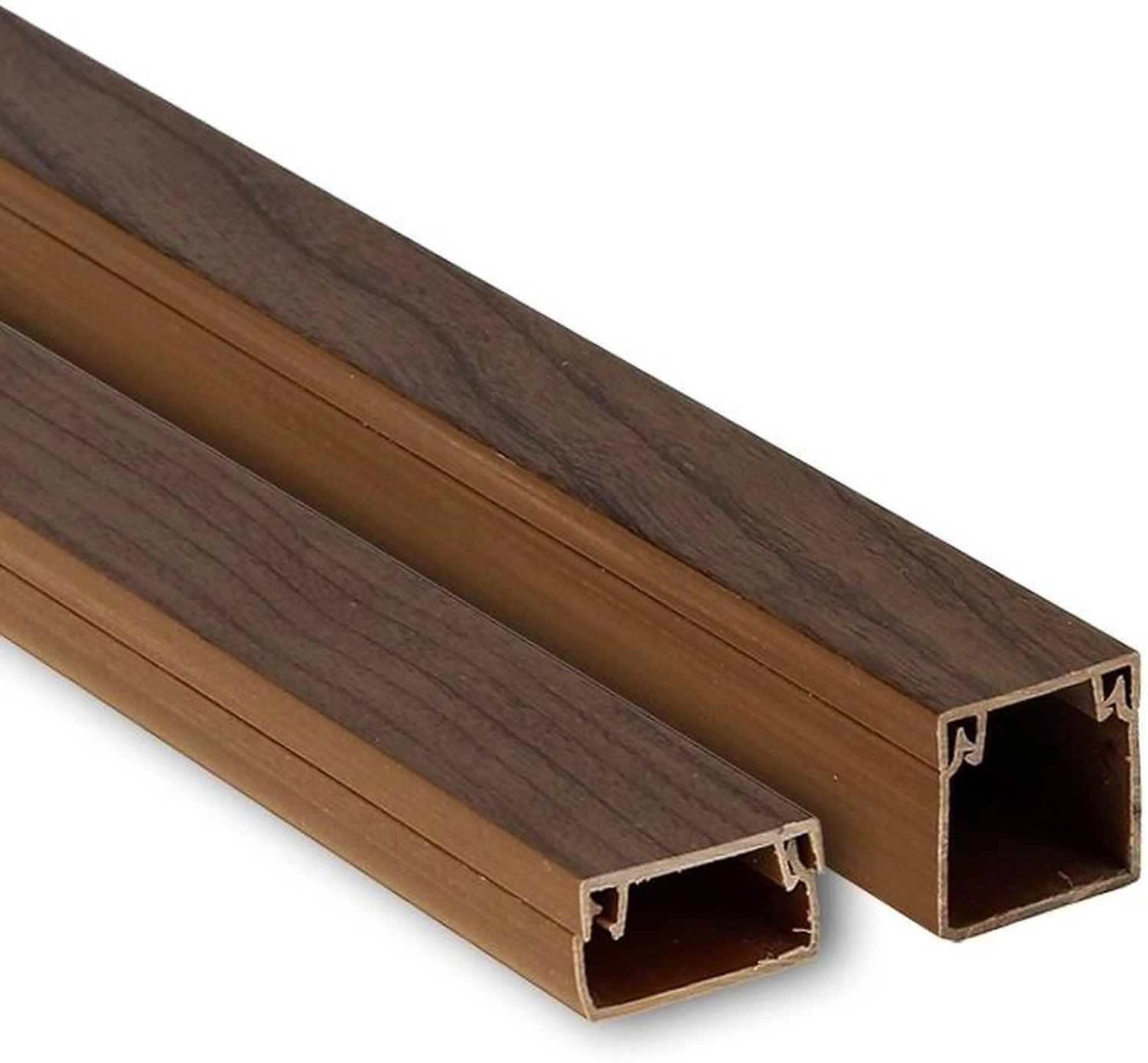 Кабель-канал EKF PROxima поливинилхлорид темное дерево 25х25 мм 2 м